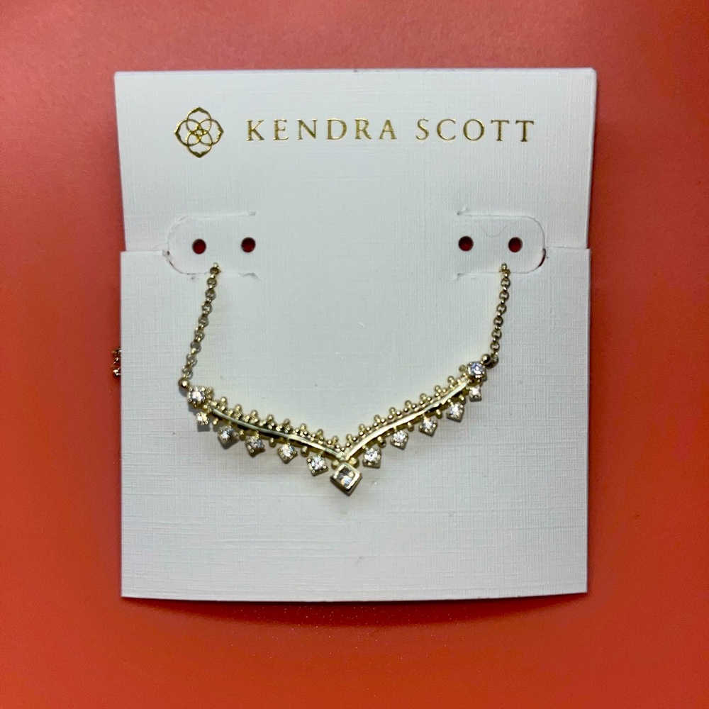 Kendra Scott Gold Necklace with Silver Accents